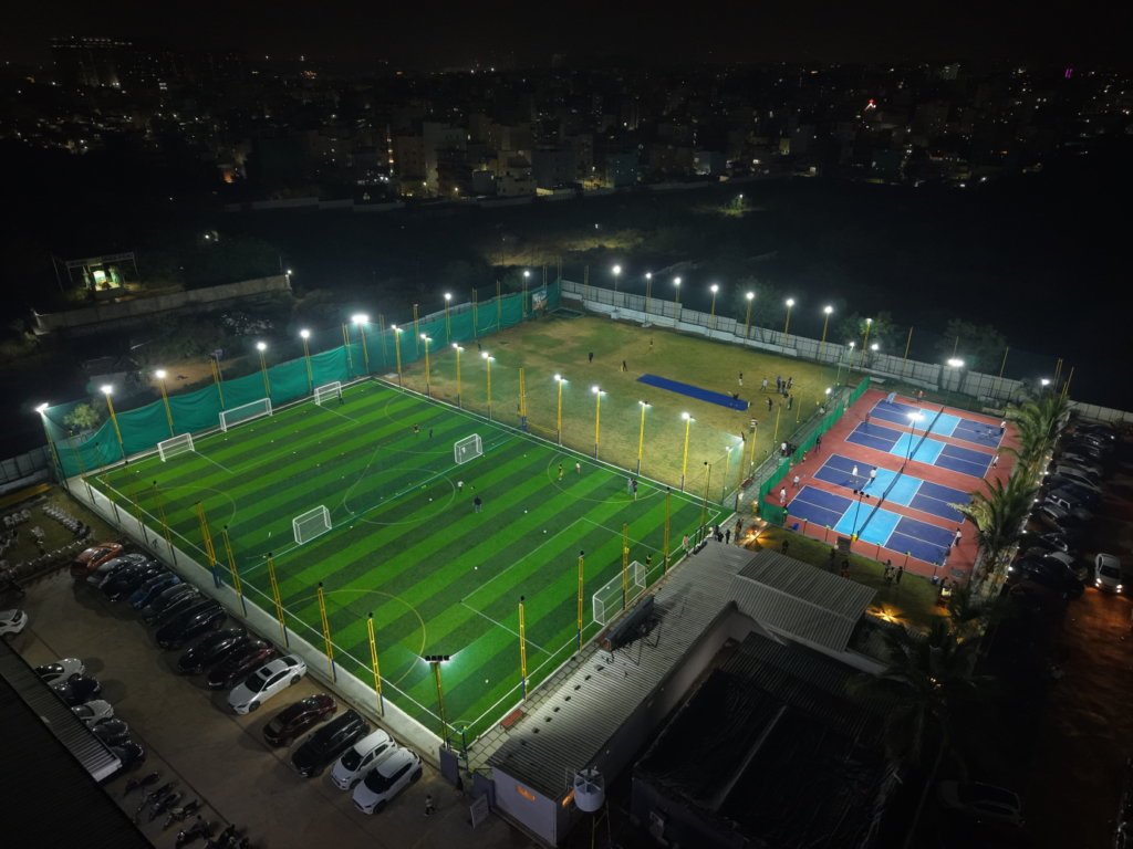 Aerial View of Top Shot Arena at Kondapur